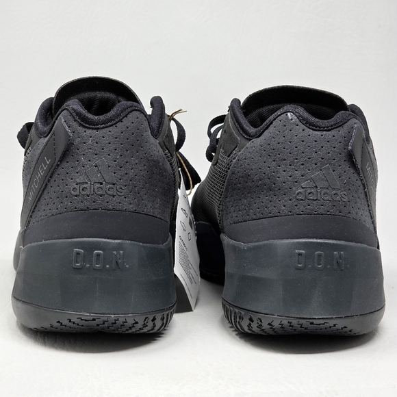 Adidas D.O.N. Donovan Issue 4 Basketball Shoes Black Grey GY6511 Men Size 9 New - Picture 5 of 13